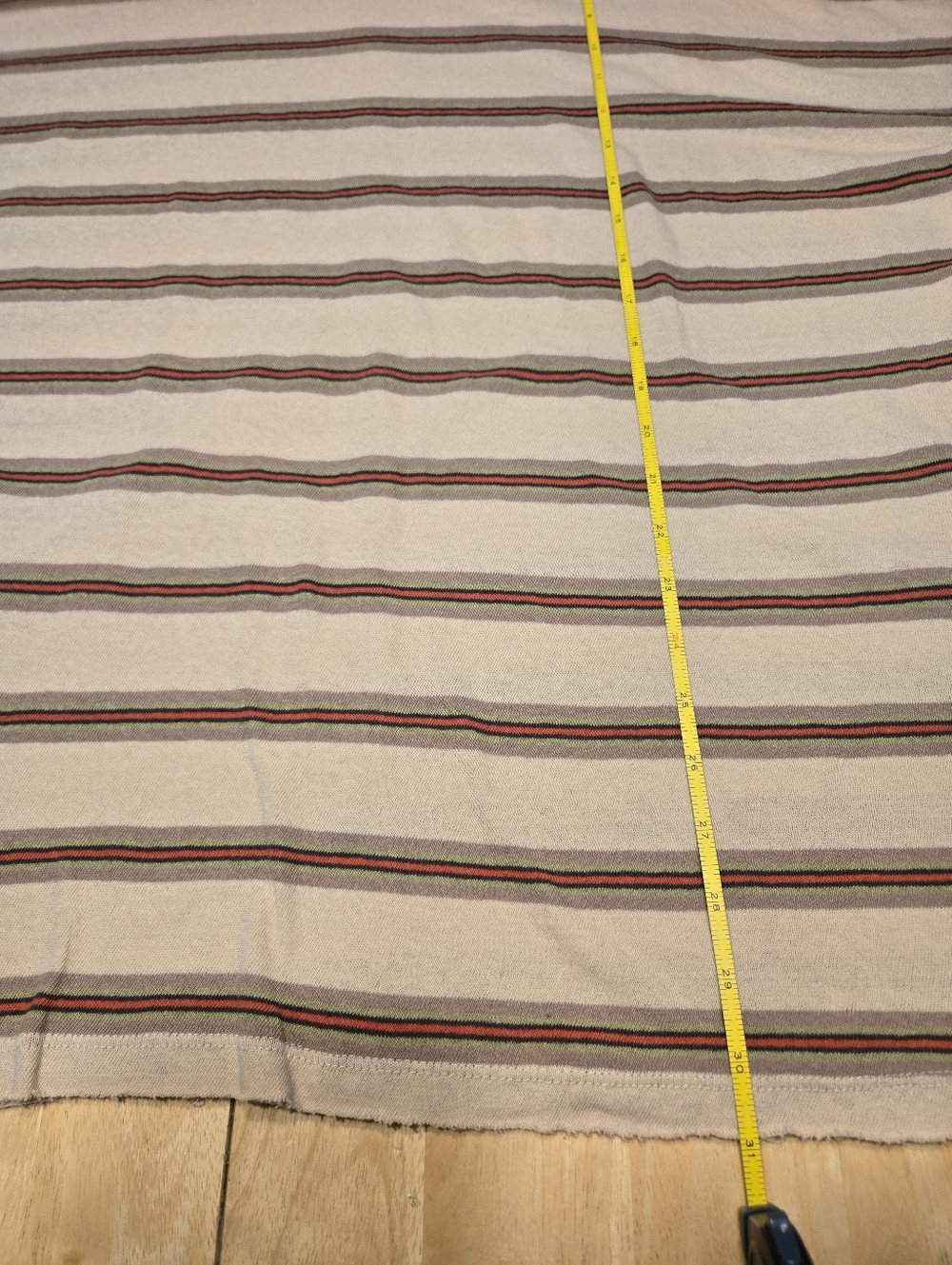 Free People - Nina Stripe Layered Long Sleeve Cotton Shirt - Size XL - Picture 11 of 16